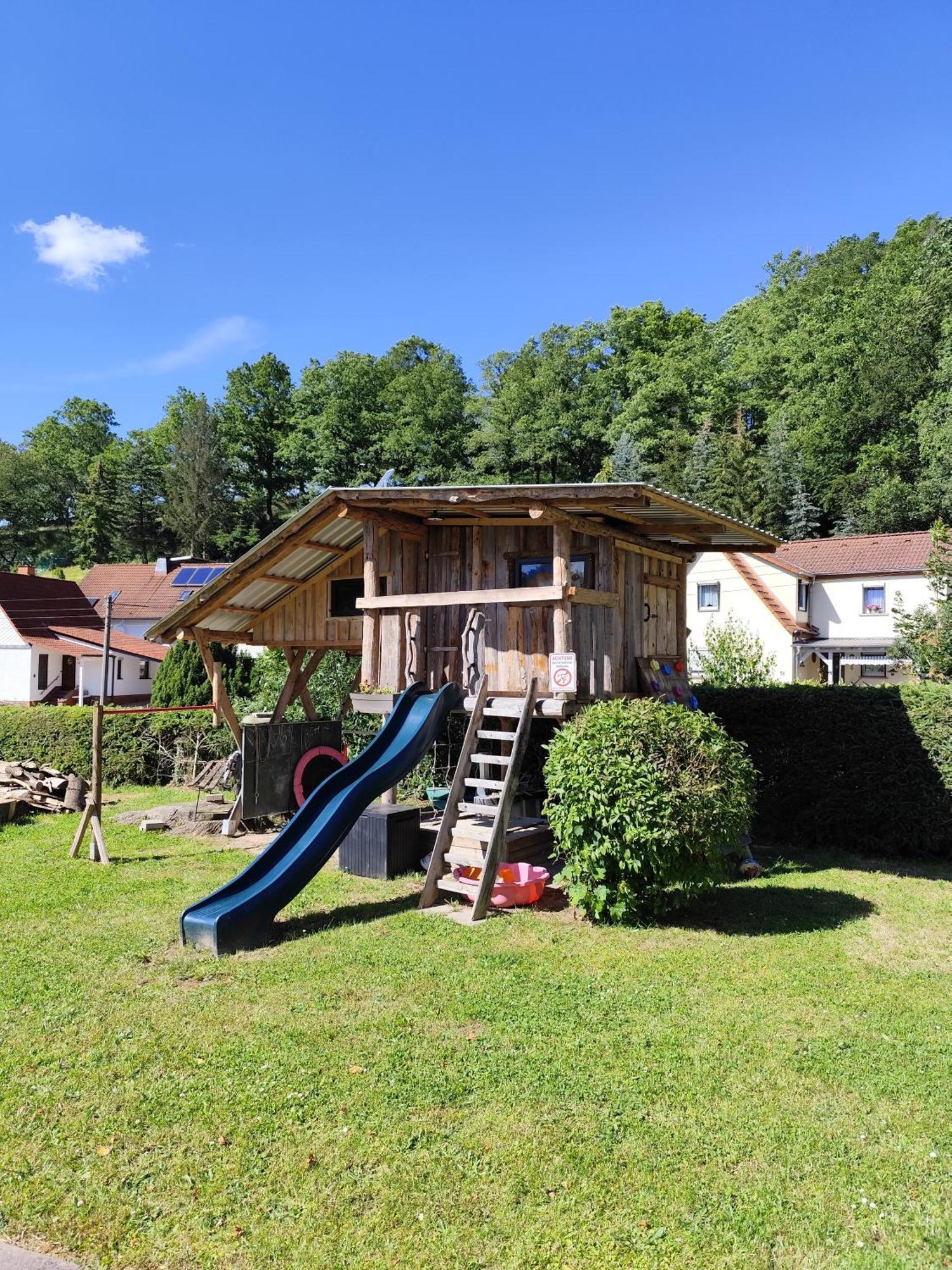 Ferienwohnung Bamberger Mit Wintergarten Schmalkalden Exterior photo